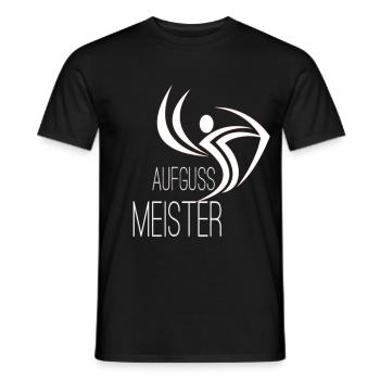 Sauna Aufguss Meister - Männer T-Shirt - Schwarz - Vorne - AI Model Male 178 light (178cm)