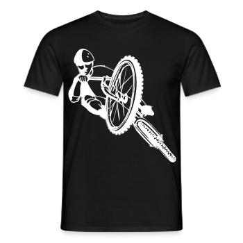 VTT - Descente - T-shirt homme - noir - Devant - AI Model Male 178 light (178cm)