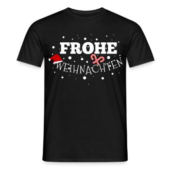 Joyeux noel - T-shirt homme - noir - Devant - AI Model Male 178 light (178cm)