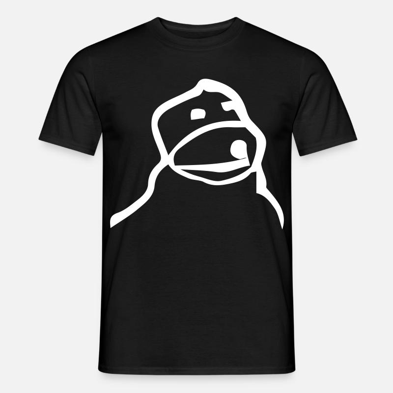 Flat Eric - Männer T-Shirt - Schwarz