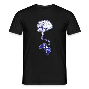 Gaming Gaming Gaming Gaming Gaming Gaming Gaming - Men's T-Shirt - black - Front - AI Model Male 178 light (178cm)