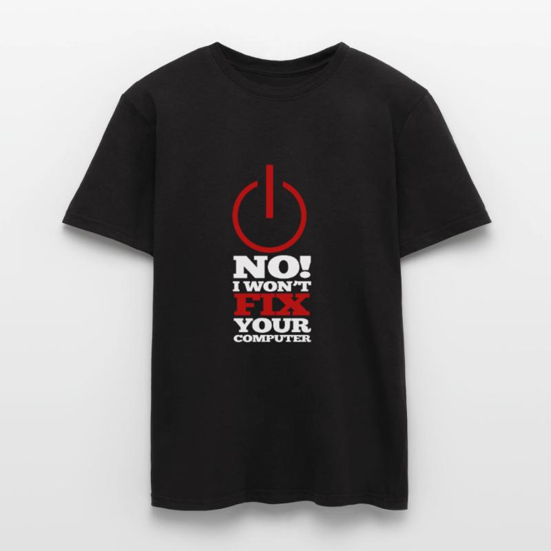 Computer Program Code Nerd Script Hacker Men's T-Shirt