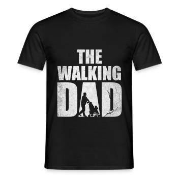Vatertag Herrentag Männertag Papa ist mein Held - Männer T-Shirt - Schwarz - Vorne - AI Model Male 178 light (178cm)