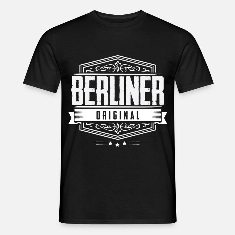 Berliner Original - Berlin - Männer T-Shirt - Schwarz
