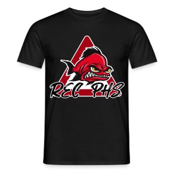 Rostock Eishockey - Männer T-Shirt - Schwarz - Vorne - AI Model Male 178 light (178cm)