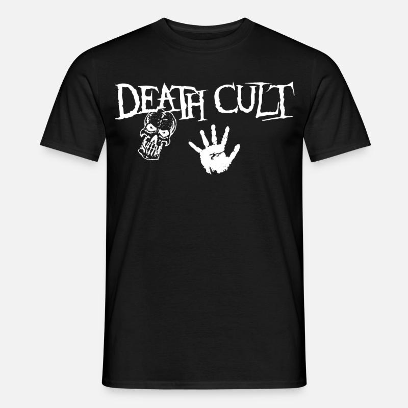 Todeskult, Skull Design - Männer T-Shirt - Schwarz