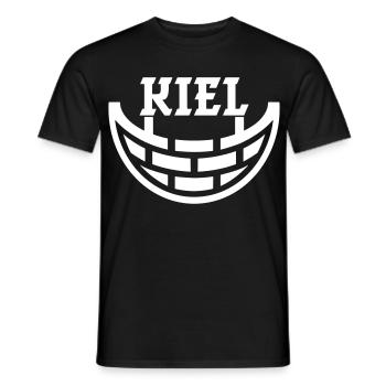 Keel - Men's T-Shirt - black - Front - AI Model Male 178 light (178cm)