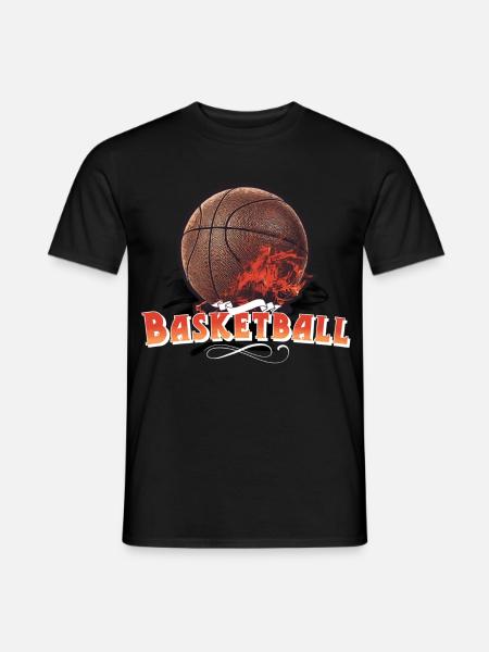 basketball - Men's T-Shirt - black