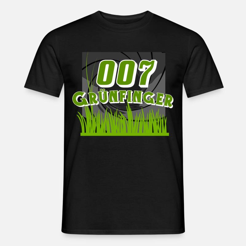 Garten Gärtner - Männer T-Shirt - Schwarz