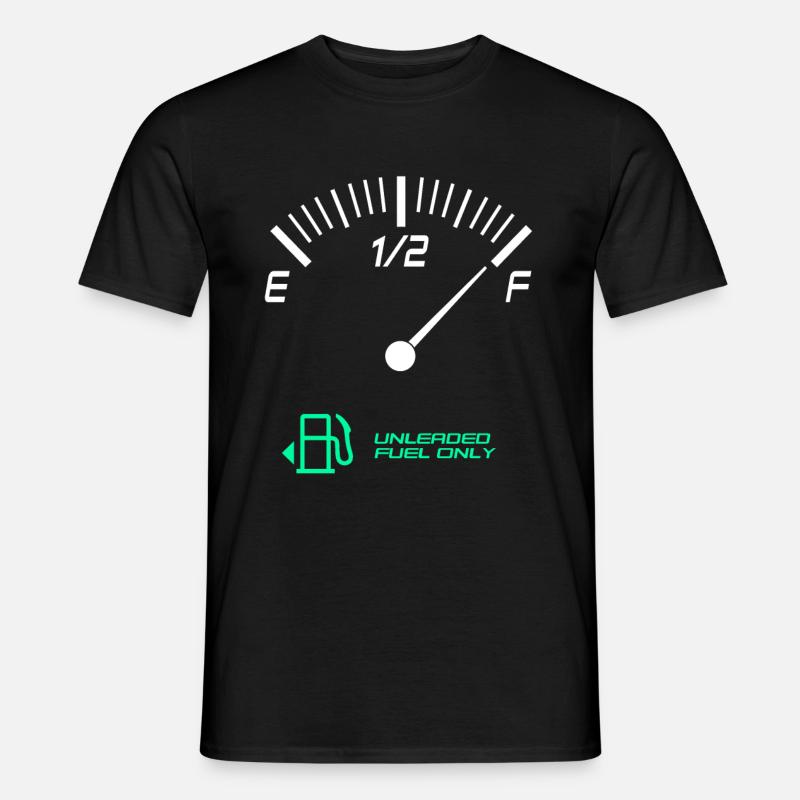 Voller Tank - Männer T-Shirt - Schwarz