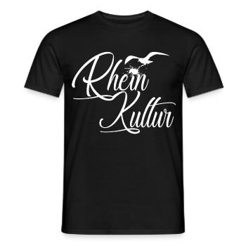 Lustige Rhein-Kultur - Männer T-Shirt - Schwarz - Vorne - AI Model Male 178 light (178cm)