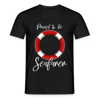 Stolz Seefahrer zu sein - Männer T-Shirt - Schwarz - Vorne - AI Model Male 178 light (178cm)