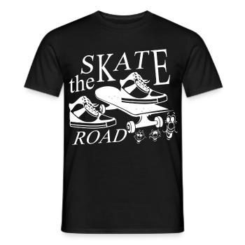 Patineur - T-shirt homme - noir - Devant - AI Model Male 178 light (178cm)
