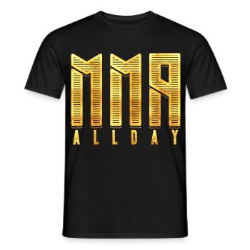 MMA - Kampfsport - mixed martial arts - Männer T-Shirt - Schwarz - Vorne - AI Model Male 178 light (178cm)