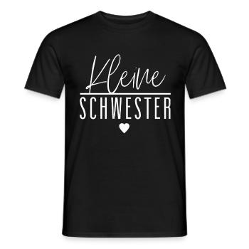 Petite soeur - T-shirt homme - noir - Devant - AI Model Male 178 light (178cm)