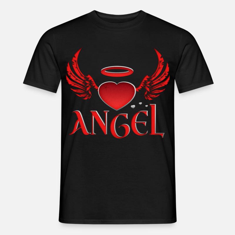 Angel & Devil - Men's T-Shirt - black
