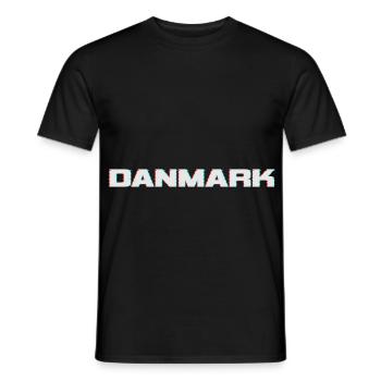 Danemark Danemark - T-shirt homme - noir - Devant - AI Model Male 178 light (178cm)