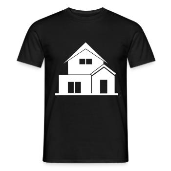 Maison Blanche - T-shirt homme - noir - Devant - AI Model Male 178 light (178cm)