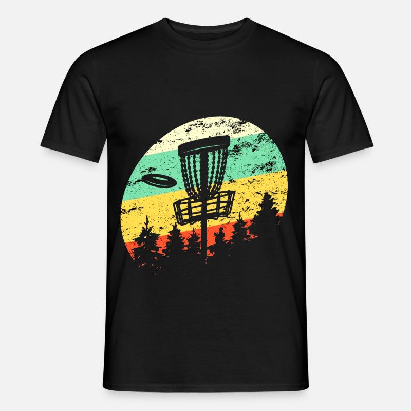 Frisbeegolf Gift - Men's T-Shirt - black
