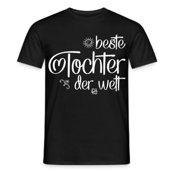 Tochter - Männer T-Shirt - Schwarz - Vorne - AI Model Male 178 light (178cm)