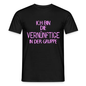 Lustiger Spruch Gruppe - Männer T-Shirt - Schwarz - Vorne - AI Model Male 178 light (178cm)