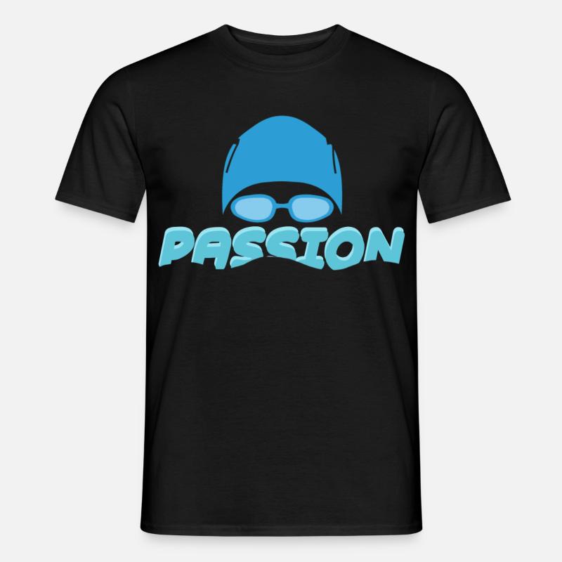 Swim - Männer T-Shirt - Schwarz