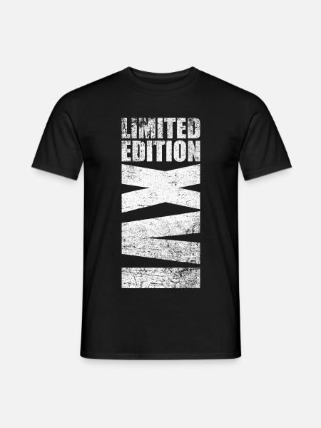 Limited Edition 16. Geburtstag römische Zahlen - Männer T-Shirt - Schwarz