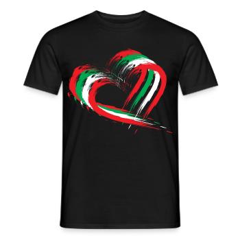 Liban - T-shirt homme - noir - Devant - AI Model Male 178 light (178cm)