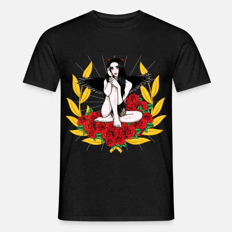 Femme du diable Diable Satan’s Roast Devil - T-shirt homme - noir