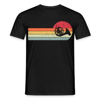 Waldhorn - T-shirt homme - noir - Devant - AI Model Male 178 light (178cm)