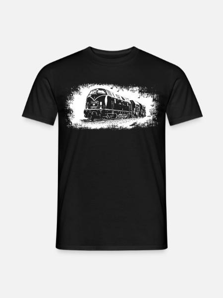V 200 Diesel Lokomotive - Männer T-Shirt - Schwarz