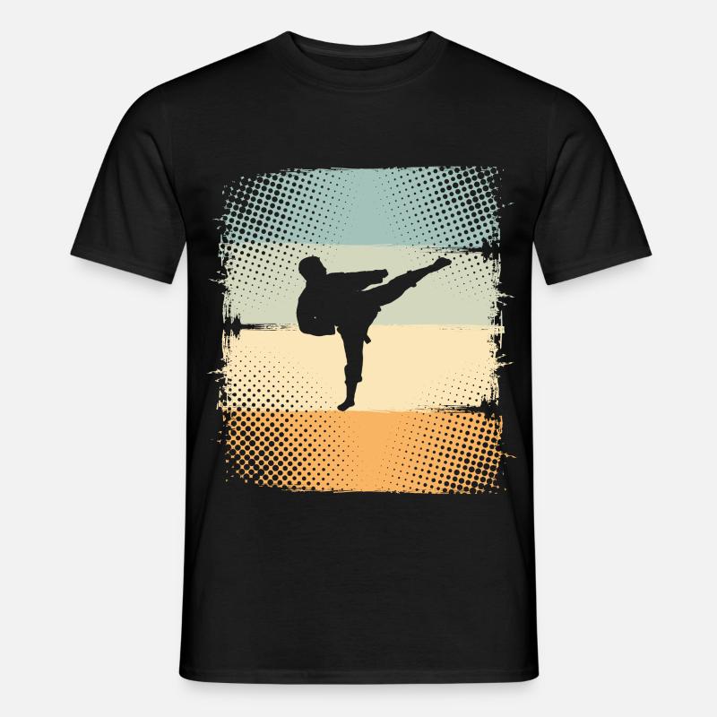 Karatè - T-shirt uomo - nero