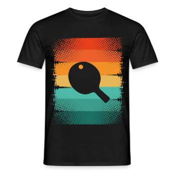 Pagaie - T-shirt homme - noir - Devant - AI Model Male 178 light (178cm)