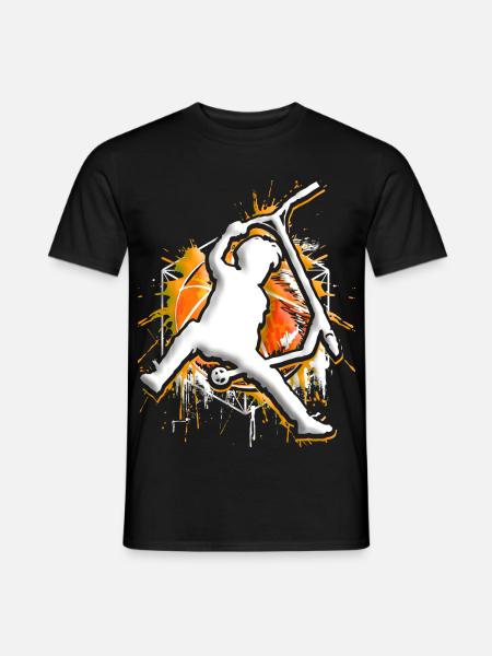 Scooter - Stuntscooter - Trottinette - Tretroller - Men's T-Shirt - black