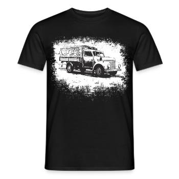 Framo Barkas V 901/2 - T-shirt homme - noir - Devant - AI Model Male 178 light (178cm)