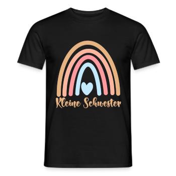Kleine Schwester - Männer T-Shirt - Schwarz - Vorne - AI Model Male 178 light (178cm)