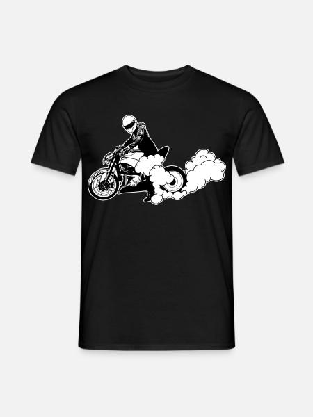 Streetfighter Burnout Bike - Men's T-Shirt - black