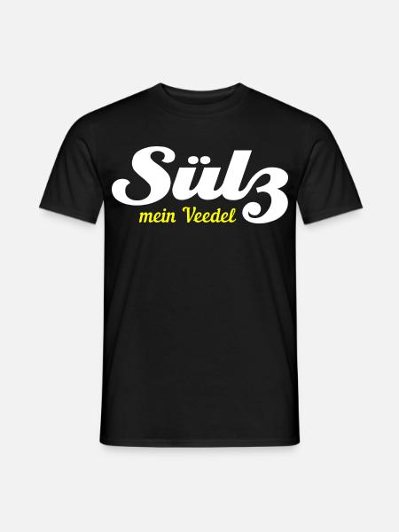 retro Köln Sülz - Männer T-Shirt - Schwarz