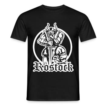 Rostock - T-shirt homme - noir - Devant - AI Model Male 178 light (178cm)