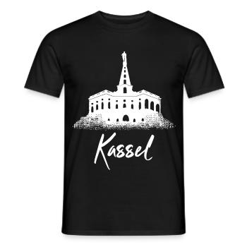 Kassel - T-shirt homme - noir - Devant - AI Model Male 178 light (178cm)