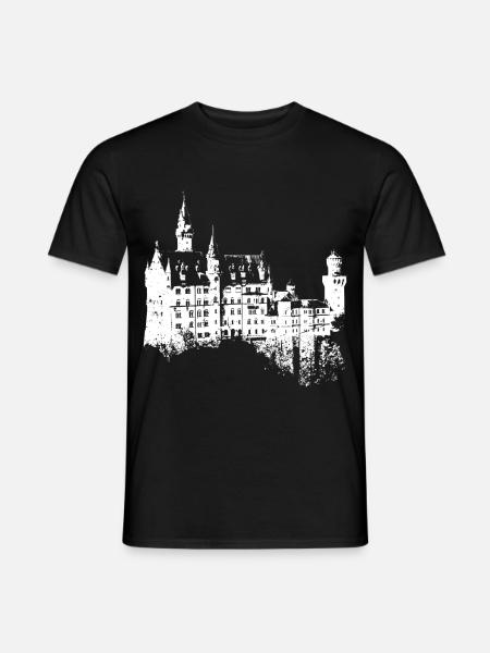  Deutschland Bayern I Love Germany - Männer T-Shirt - Schwarz