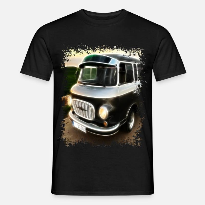 Barkas - Männer T-Shirt - Schwarz