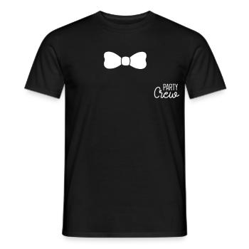 Équipe d’enterrement de vie de garçon - T-shirt homme - noir - Devant - AI Model Male 178 light (178cm)