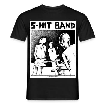 GROUPE S-HIT - T-shirt homme - noir - Devant - AI Model Male 178 light (178cm)