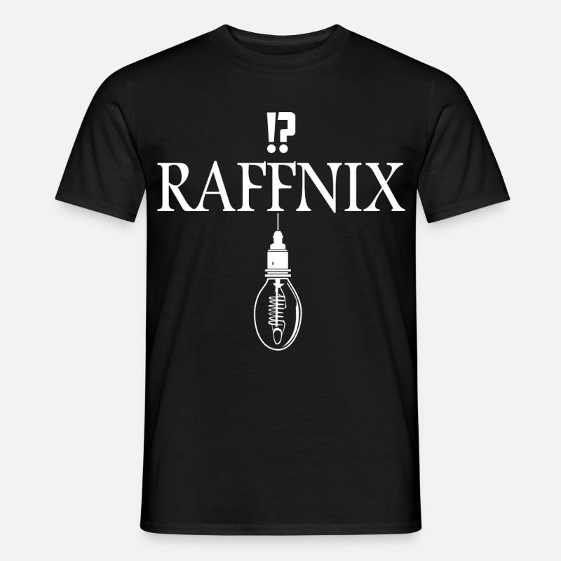 Raffnix Nerd - Männer T-Shirt - Schwarz