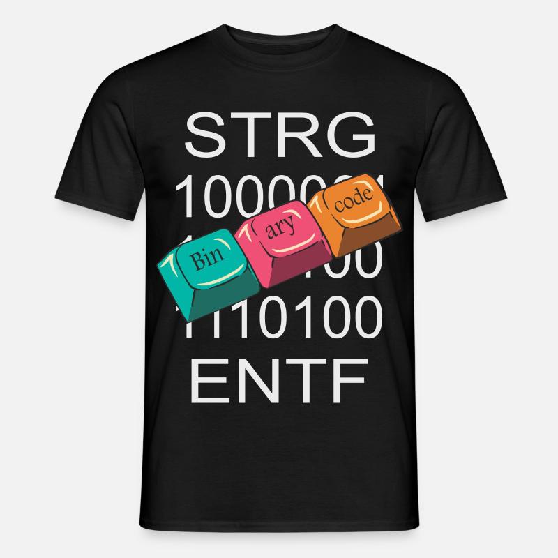 Computer Nerd - Männer T-Shirt - Schwarz