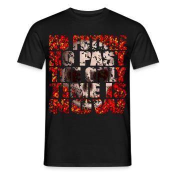 La seule fois, c’est maintenant Skull R6Z - T-shirt homme - noir - Devant - AI Model Male 178 light (178cm)