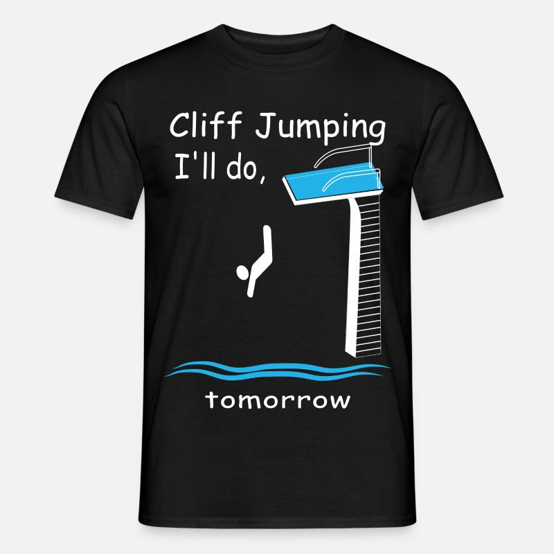 Klippenspringer - Männer T-Shirt - Schwarz