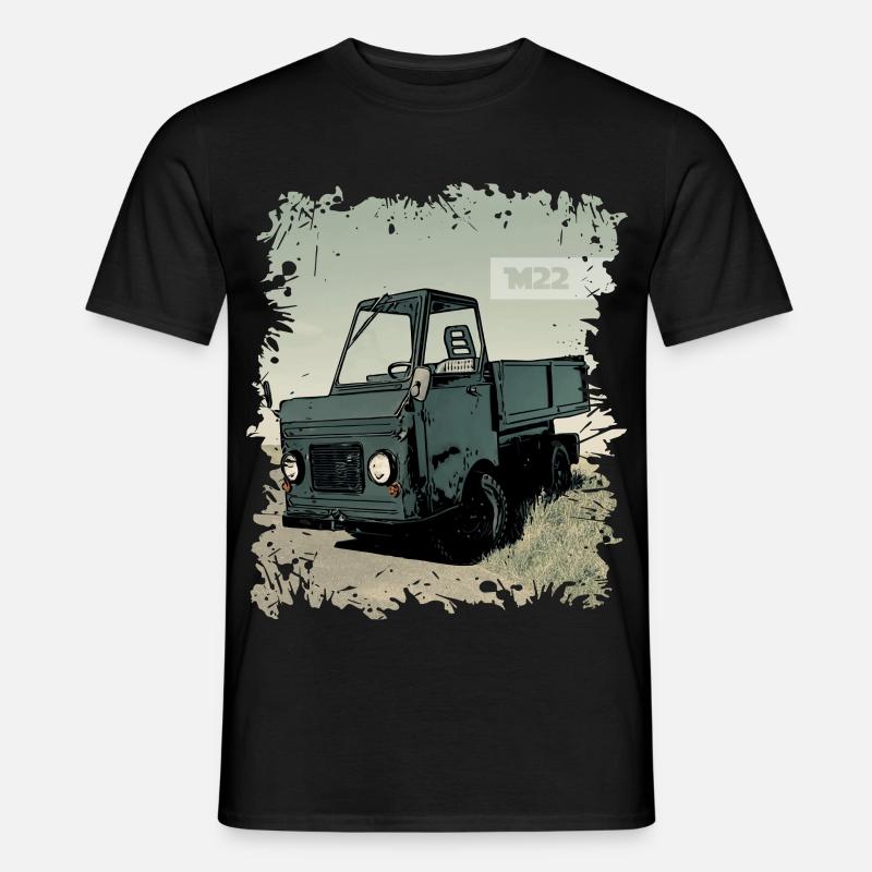 Multicar M22 - Männer T-Shirt - Schwarz