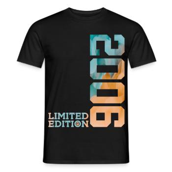 20E ANNIVERSAIRE ÉDITION LIMITÉE 2006 - T-shirt homme - noir - Devant - AI Model Male 178 light (178cm)